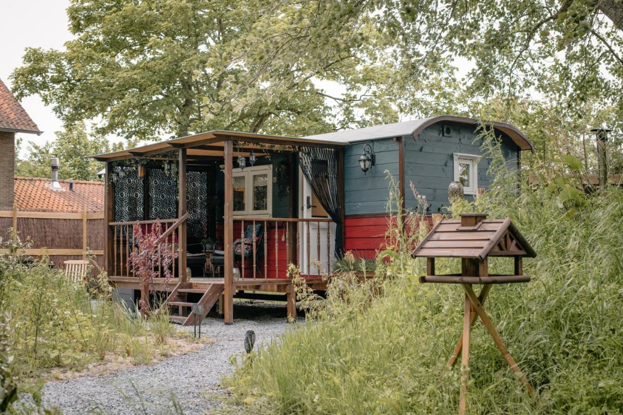 Pipowagen De Zwerveling Aan Zee Vila Oostkapelle Exterior foto